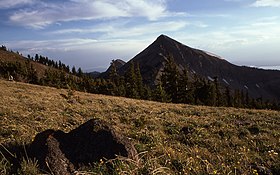 La montagne First Peoples en 1977.