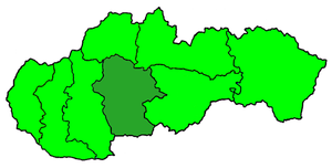 Poloha diecézy Banskobystrická diecéza na Slovensku (klikacia mapa)