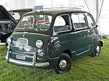 1960 Multipla in original Roman taxi livery