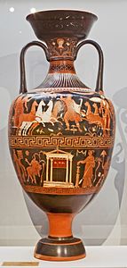 Apulian Amphora, 350 B.C.