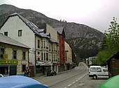 Vista de la vila