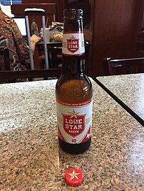 Lone Star Beer Bottle