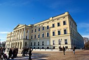 Palácio Real de Oslo, residência do rei da Noruega