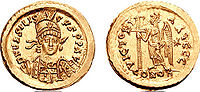 Solidus cesarja Baziliska (475-476)