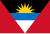 Die Flagge von Antigua und Barbuda