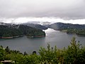 Panoramski pogleda na Lokvarsko jezero