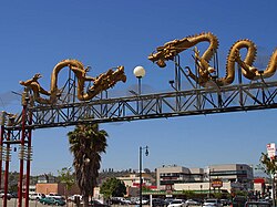 Entrance to Los Angeles' Chinatown