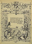 Titelblatt der ersten Ausgabe des Schau-in's-Land 1873