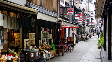 Ostoskatu Ryōma-dōri Fushimin alueella