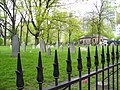 Central Burying Ground on the Boston Common in Boston, Massachusetts