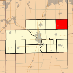 Location in Kankakee County