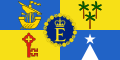 Vlajka Alžběty II. na Mauriciu (1968–1992) Poměr stran: 1:2