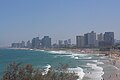 Tel Aviv hiria eta Mediterraneo itsasoa