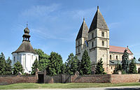 Saint George's Abbey and the Saint James Chapel in Ják