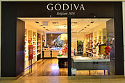 A Godiva store in North America