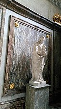 Chapelle Sainte-Marguerite, statue de la Vierge à l'Enfant.