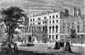 Clarence House em 1874, a residência de Maria em Londres