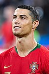 Cristiano Ronaldo ayns Cappan FIFA y Theihill, 2018