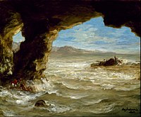 Shipwreck on the Coast, 1862, Museum of Fine Arts, Houston