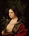 Giorgione: Portrét mladé ženy (Laura)