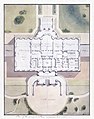 Image 96Site and principle storey plan of the White House, Washington DC (from Portal:Architecture/Civic building images)