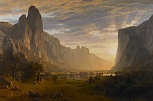 Looking Down Yosemite Valley, California, 1865, Birmingham Museum of Art, Alabama