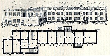 Plan du château en 1892