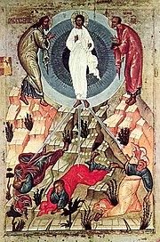 Icon of the Transfiguration (15th century, Novgorod)