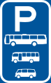 Parking for buses, midi-buses and mini-buses