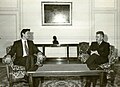 Josip Vrhovec and Nicolae Ceaușescu