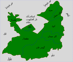 Location of تحصیل کوٹلی ستیاں Kotli Sattian Tehsil