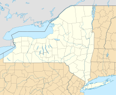 特斯拉紐約超級工廠在紐約州的位置