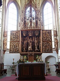 El llamado "retablo" o "altar Kefermarkter" (1490-1497).[127]​