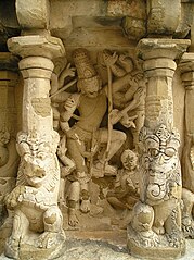 Large conical Pallava hat 705 CE.