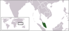 Map of Federation of Malaya