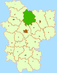 Location of Logoisk District