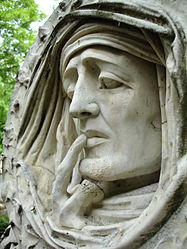 Préault's enigmatic composition called "Le Silence" used on the tomb of Jacob Roblès