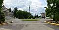 Panoramic view of the Legislative Building and Temple of Justice.