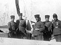 Turkish Military Commanders at the seat of the Governor of İzmir on the morning of September 10, 1922