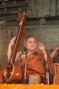 Ashwini Bhide-Deshpande Performing at Rajarani Music Festival-2016, Bhubaneswar, Odisha