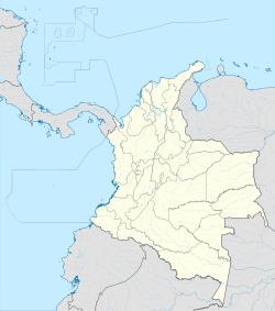 Cali ubicada en Colombia