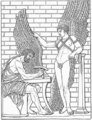 Image 36Daedalus working on Icarus' wings (from History of aviation)