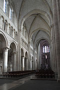 Nef de la cathédrale Saint-Julien du Mans (1220).