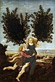 Image 12Apollo and Daphne, by Antonio del Pollaiolo (from Wikipedia:Featured pictures/Culture, entertainment, and lifestyle/Religion and mythology)