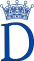 Monograma Real de SAR Daniel, o Duque da Gotalândia Ocidental