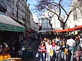 Street market, Rue Mouffetard