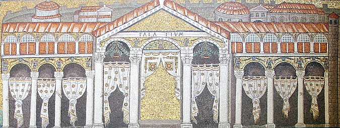 Мозаик приказа Теодорикове палате (5. век)