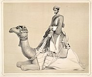 ਚਿੱਟੇ ਪਜਾਮੇ ਵਿੱਚ ਕੋਰੀਅਰ, ਭਾਰਤ, 1844.