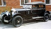 Bentley 4½ Litre 1929 with luxury snap-on and thumbscrew side screens