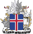 Det islandske riksvåpenet